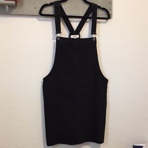 Forever 21 Black Overall/Skirtall